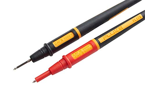 [Australia - AusPower] - Fluke TL175 Twistguard Test Leads, 2 mm Diameter Probe Tips 56.5" 