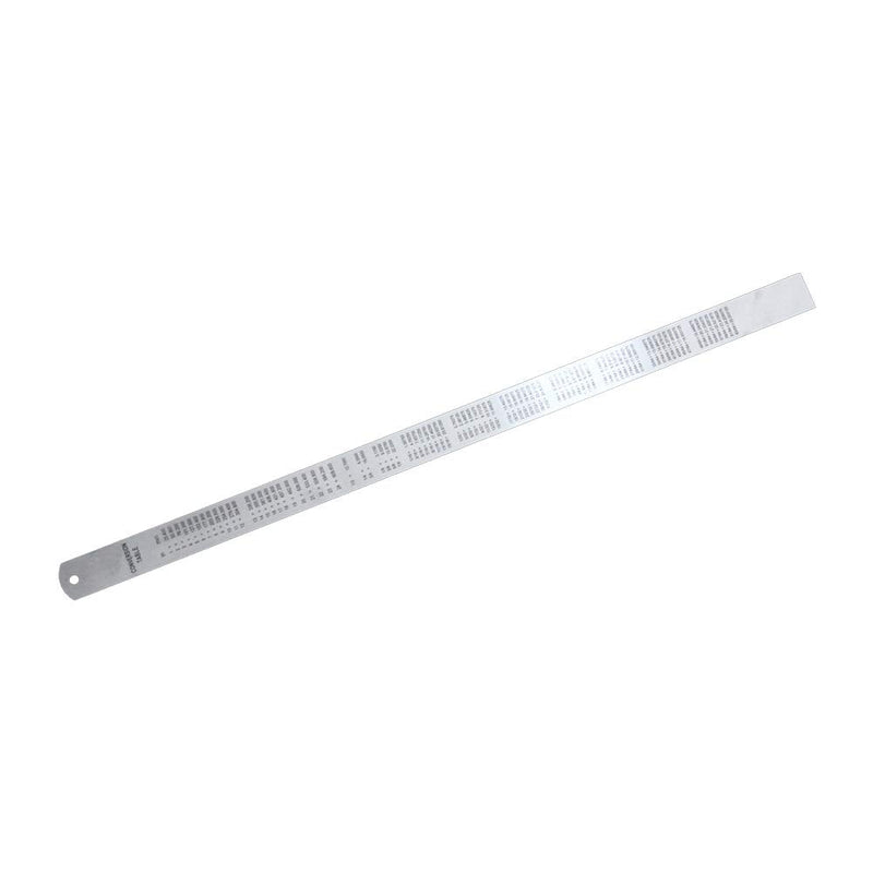 [Australia - AusPower] - Utoolmart Straight Ruler, 50cm / 19.7-inch Double scale(cm/inch), Stainless Steel Ruler, Measuring Tool for Engineering Office Architect and Drawing 1 Pcs 