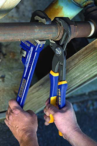 [Australia - AusPower] - IRWIN VISE-GRIP Locking Pliers, V-Jaw, 10-Inch (2078110) , Blue 