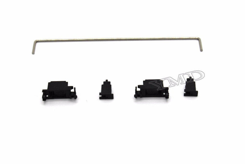 [Australia - AusPower] - Universal Anodized Aluminum Plate Positioning Board Plate Support ISO ANSI for GH60 PCB 60% Keyboard DIY Only Plate Black 