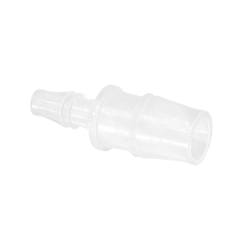 [Australia - AusPower] - Quickun Plastic Hose Barb Reducer Fitting 1/2" to 1/4" Barbed Reducing Union Adapter Splicer Mender Joint Fitting ( Pack of 5 ) 1/2-1/4 