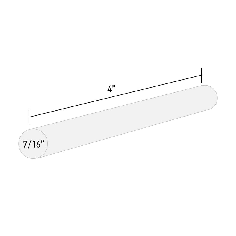 [Australia - AusPower] - Surebonder "Clear Stik" Hot Glue Sticks for All Temperatures - Full Size 4" L, 7/16" D - 20 Pack - All Purpose, Made in USA (DT-20) 