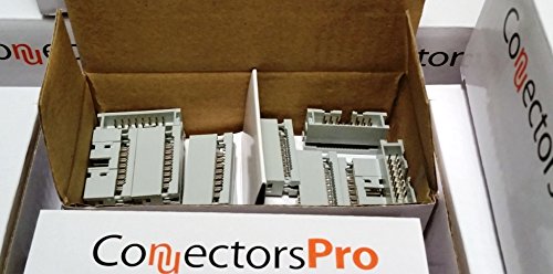 [Australia - AusPower] - Pc Accessories - Connectors Pro 10-Pack 2X8 16P Dual Rows 2.54mm Shrouded IDC Male Header, 16 Pins Connectors 