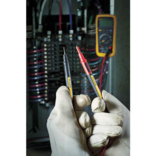 [Australia - AusPower] - Fluke TL175 Twistguard Test Leads, 2 mm Diameter Probe Tips 56.5" 