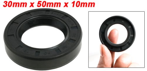 [Australia - AusPower] - uxcell Spring Loaded Metric Rotary Shaft TC Oil Seal Double Lip 30x50x10mm 