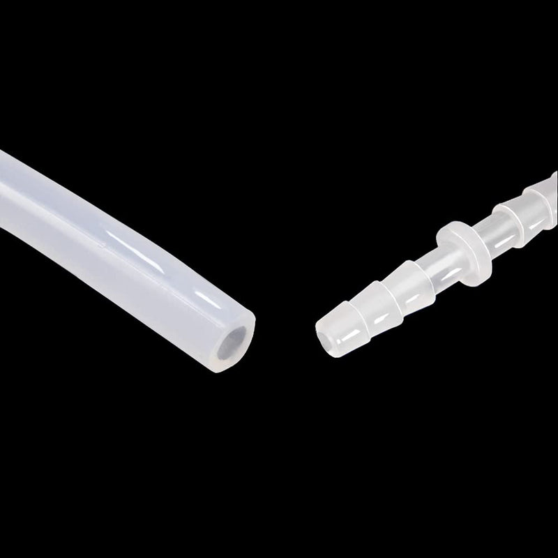 [Australia - AusPower] - ANPTGHT Plastic Hose Barb Fitting 1/4" x 1/4" Pipe Connectors Joint Splicer Mender Adapter Union for Aquarium Household Adapters Fuel Gas Liquid Air (Pack of 5) 1/4 Inch-5pcs 