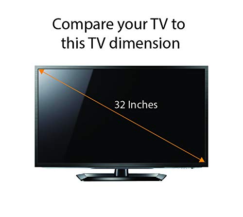 [Australia - AusPower] - Anti Blue Light Screen Protector for 32 Inches (Screen Measured Diagonally) TV. Filter out Blue Light that relieve computer eye strain and help you sleep better 