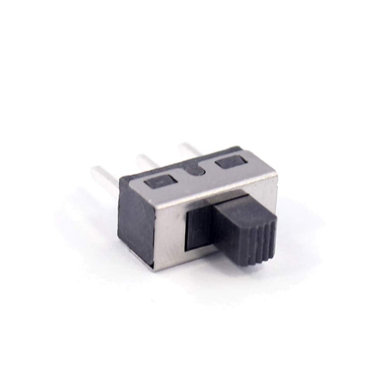 [Australia - AusPower] - WOWOONE 20 Pcs 5mm High Knob Vertical Slide Switch 3 Pin 2 Position 1P2T SPDT Panel (Pack of 20) CYT1107 