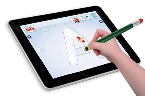 [Australia - AusPower] - Stylus Pen for Kids Compatible with Apple iPad Air Mini Pro, Kids Edition Tablets, Dragon Touch, Galaxy Tab A E, Leapfrog Editions+Ballpoint Pen+Eraser for Pencil, Great Stocking Stuffers(12 Pack) 