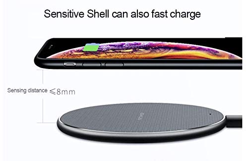 [Australia - AusPower] - 2 Pack Wireless Charger, Cash $100 Money Weed, 10W Fast Wireless Charging Pad Qi-Certified Compatible w/ iPhone12 Mini Pro Max SE 2020 11 Samsung Galaxy S21 S20 Note 9 10 S10, AirPods Pro Android 