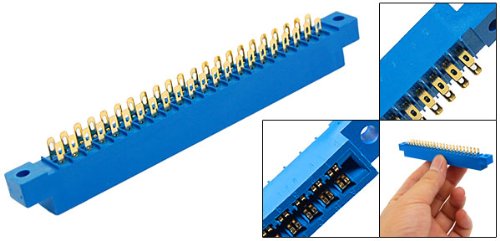 [Australia - AusPower] - uxcell 3.96mm Pitch 2 x 22Pin 44P PCB Card Edge Connector 
