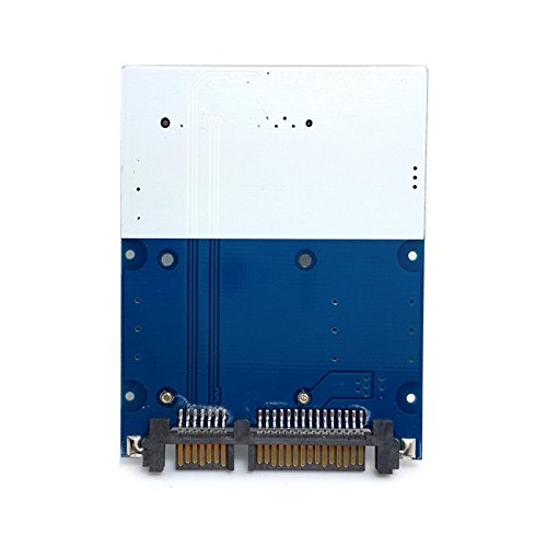[Australia - AusPower] - Chenyang Slim Type Mini PCI-E mSATA SSD to 2.5" SATA 3.0 22pin HDD Adapter Hard Disk PCBA 