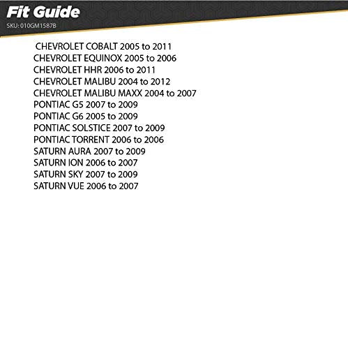 [Australia - AusPower] - SCOSCHE GM1587B In-Dash Car Stereo Single DIN Installation Kit Compatible with 2004-Up Select Chevrolet and More GM Vehicles Standard Packaging 