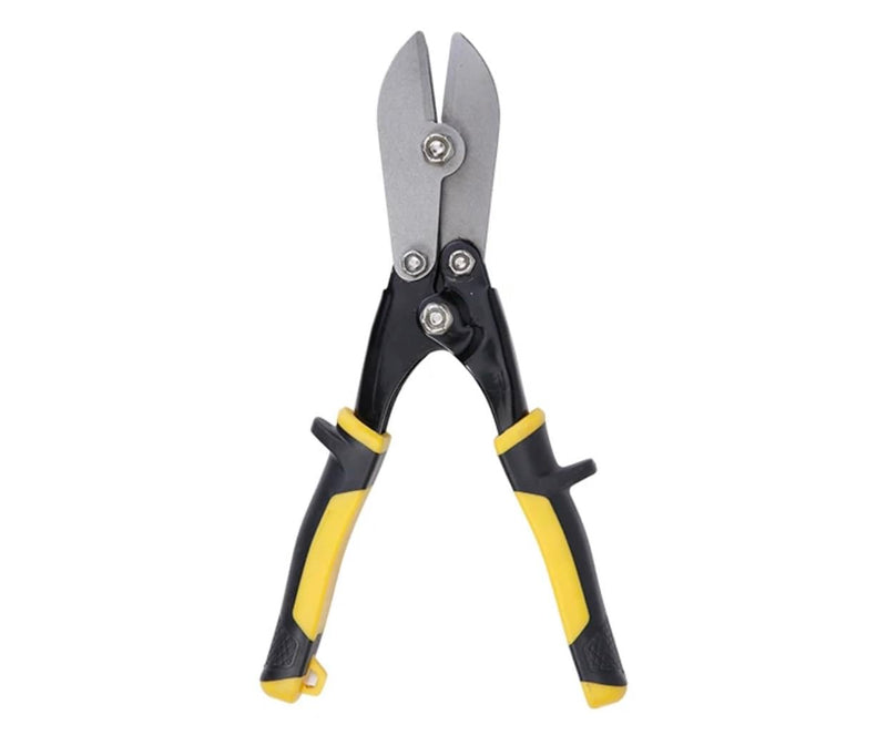 [Australia - AusPower] - 5-Blade Hand Crimper Versatile & Reliable HVAC Tool for 24-28 Gauge Duct Work Downspout and Stove PipePipe 10.25" Sheet Metal Crimper Gutter End Cap Duct Crimping Tool 