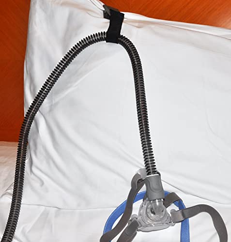 [Australia - AusPower] - JAKIA 2022 Updated CPAP Hose Tube Cover Wrap Insulator Protector,6.2 ft Long Double Fabric Soft Fleece with Full Length Zipper,Soft Surface Safe and Comfortable 2 Hose Bushing and 1 Hose Clip Included 