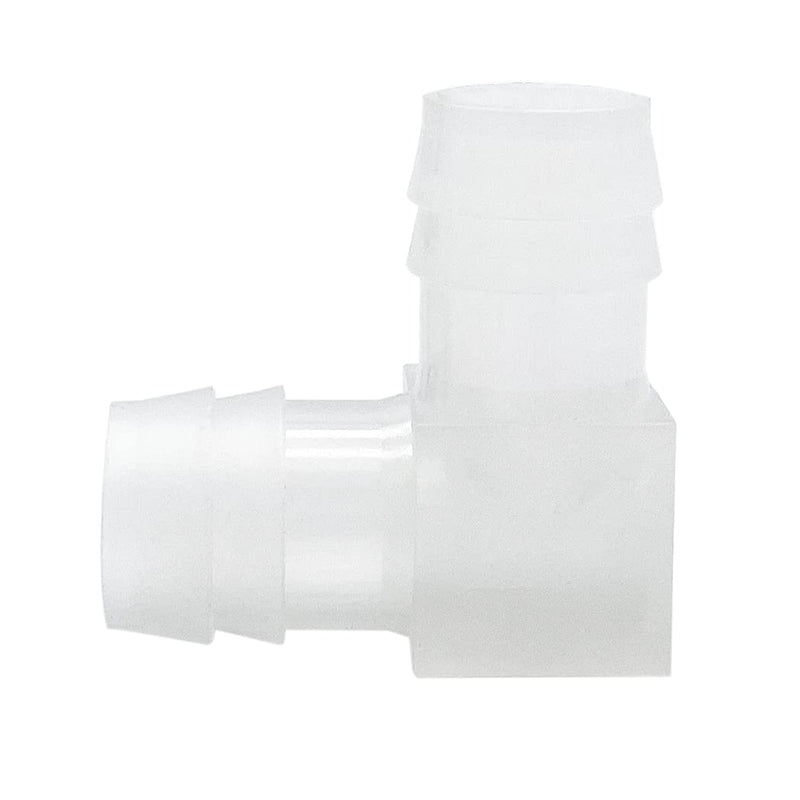 [Australia - AusPower] - Metaland 3/8" Hose Barb Elbow Plastic 90 Degree L Right Angle Barbed Fitting (Pack of 6) 3/8"(Pack of 6) 