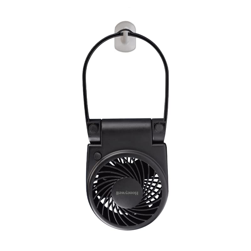 [Australia - AusPower] - Honeywell Turbo On The Go USB/Battery Powered Fan, Black 