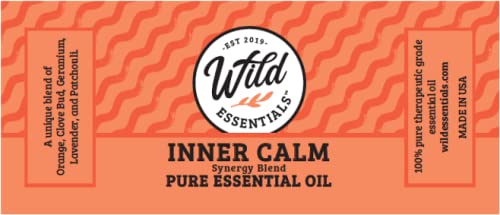 [Australia - AusPower] - mEssentials Exquisite Signature Essential Oil Blend Inner Calm, Two 10 ML Bottles 
