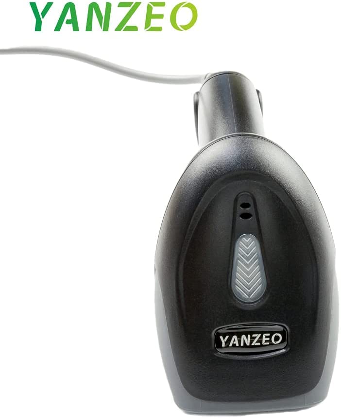 [Australia - AusPower] - Yanzeo L1000 1D Laser Wired Barcode Scanner Portable Handheld USB Barcode Scanner POS Reader for Retails 