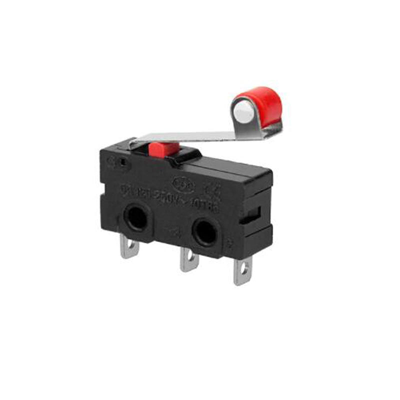 [Australia - AusPower] - AEDIKO 30pcs Micro Limit Switch with Momentary Roller Lever Arm AC 250V 5A SPDT 1NO 1NC Snap Action 3pin Normally Open Close Limit Switchs 