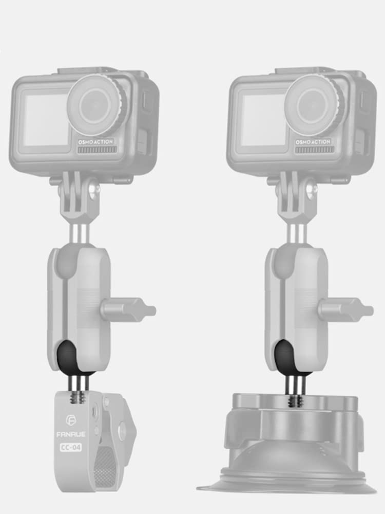 [Australia - AusPower] - FANAUE B-1 Ball Adapter with 1/4"-20 Threaded Post,Compatible with RAM Mounts B Size 1" Ball Components 1 Inch Ball 