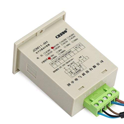 [Australia - AusPower] - DROK Auto Digital Counter, 0-999999 Tally Counter Panel Gauge, 6 Digits Mini Customer Traffic Counter, Electronic Totalizer with Photoelectric Switch 