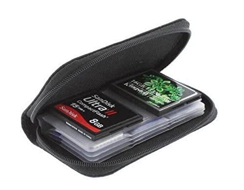[Australia - AusPower] - Drhob 1pcs Memory Card Storage Carrying Pouch Case Holder Wallet For CF/SD/SDHC/MS/DS 