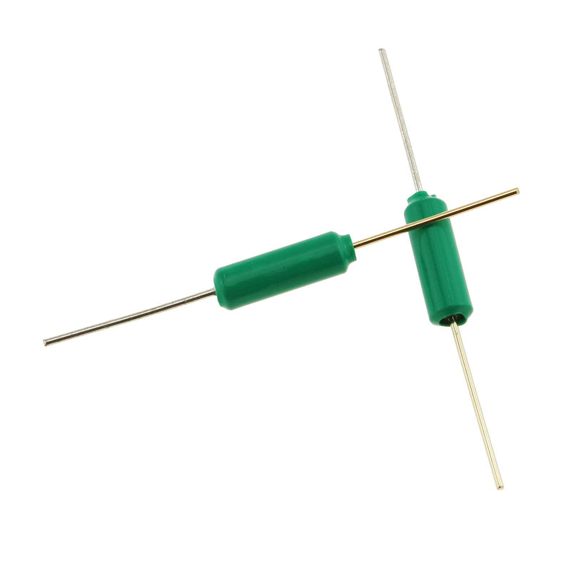 [Australia - AusPower] - E-outstanding 20pcs Metal Ball Tilt Switch Sensor 20V Vibration Sensor SW-200D Green Color for Electric Vehicle Alarm 