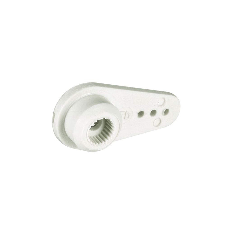 [Australia - AusPower] - uxcell Plastic Servo Arms 25T White, 3mm Hole Single/Double Arm for Futaba 1 Set 