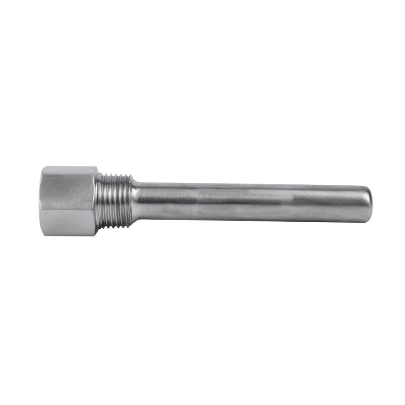 [Australia - AusPower] - Stainless Steel Thermowell 1/2"NPT Threads for Temperature Sensors Thermowells, Temperature Instruments Thermometer 