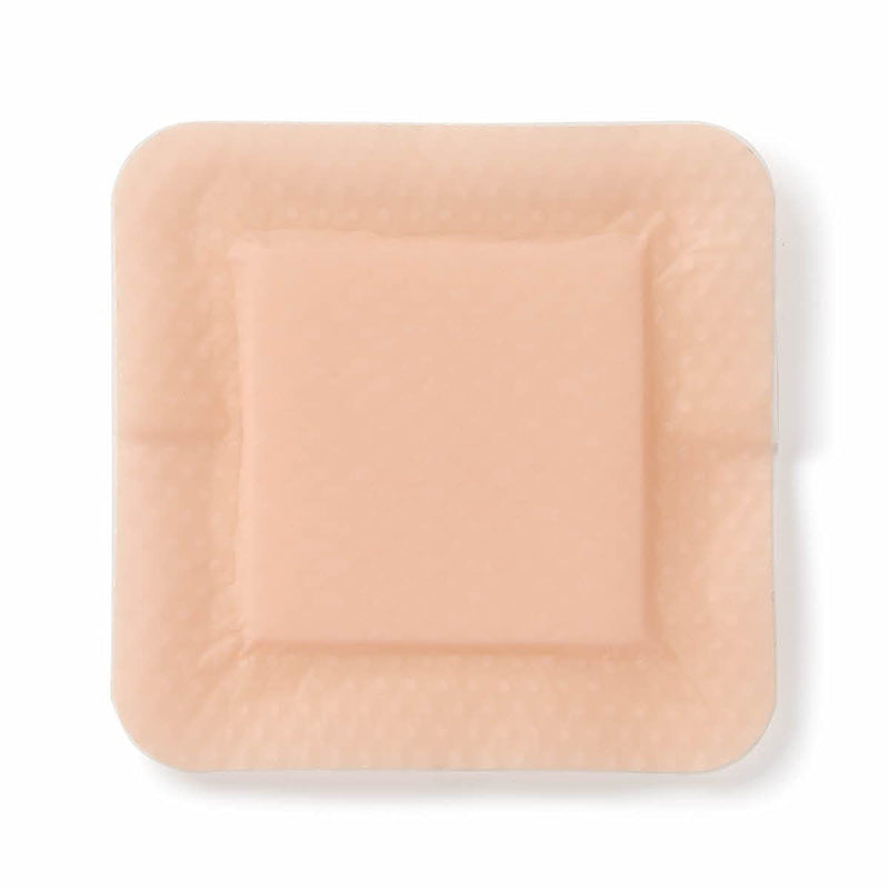 [Australia - AusPower] - Medline Optifoam Gentle EX Bordered Foam Adhesive Dressing, 3" x 3" Square (10 Count) 3" X 3" Box 