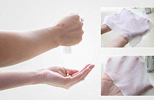 [Australia - AusPower] - Compressed Towel, Baby Wipes Wet Wipes Travel Disposable Napkins Mini Magic Coin Tissues Portable for Camping Home Beauty Travel Sports Outdoor, 100 Count Expand to 8.7” x 7.9” 