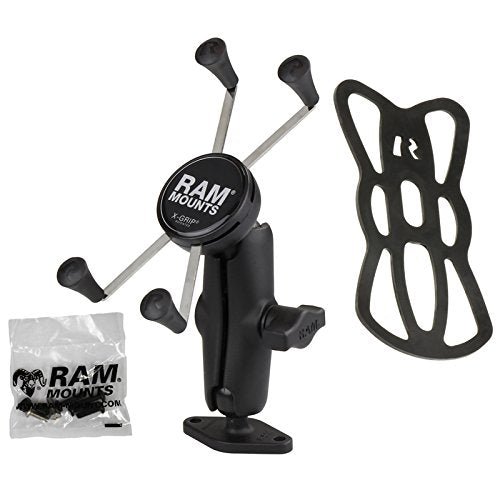 [Australia - AusPower] - RAM Mounts X-Grip Large Phone Mount with Diamond Base RAM-B-102-UN10U with Medium Arm 