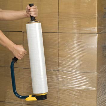 [Australia - AusPower] - WOD SF-755 Durable Plastic Hand-Saver Lightweight Compact Stretch Film Wrap Holder & Dispenser Designed - Ideal for Shrink Film Wrapping Applications: Fits Any 3" in. Core (1-Pair) For 3" core (Pack of 1) 