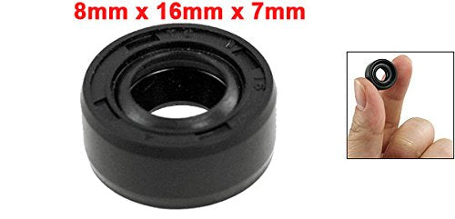 [Australia - AusPower] - uxcell Metric Rotary Shaft Oil Seal 8x16x7mm TC Double Lipped for Automotive 