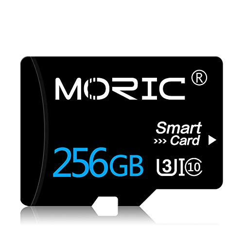 [Australia - AusPower] - 256GB Micro SD Card High Speed Class 10 with Free SD Adapter Designed for Smartphones, Tablets and Other Compatible Devices(256GB) 