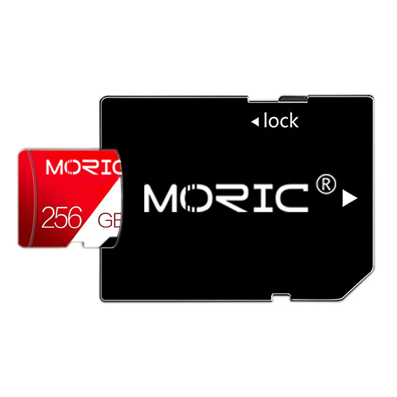 [Australia - AusPower] - 256GB Micro SD Card Class 10 with SD Card Adapter High Speed Micro SD Memory Card/SD Memory Cards for Phone, Computer, Dash Came, Tachograph, Tablet, Drone 