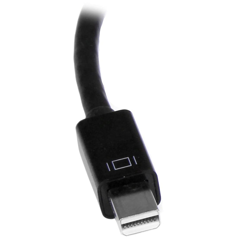 [Australia - AusPower] - StarTech.com Mini DisplayPort to HDMI Adapter - Active mDP to HDMI Video Converter - 4K 30Hz - Mini DP or Thunderbolt 1/2 Mac/PC to HDMI Monitor/TV/Display - mDP 1.2 to HDMI Adapter Dongle (MDP2HD4KS) Black 