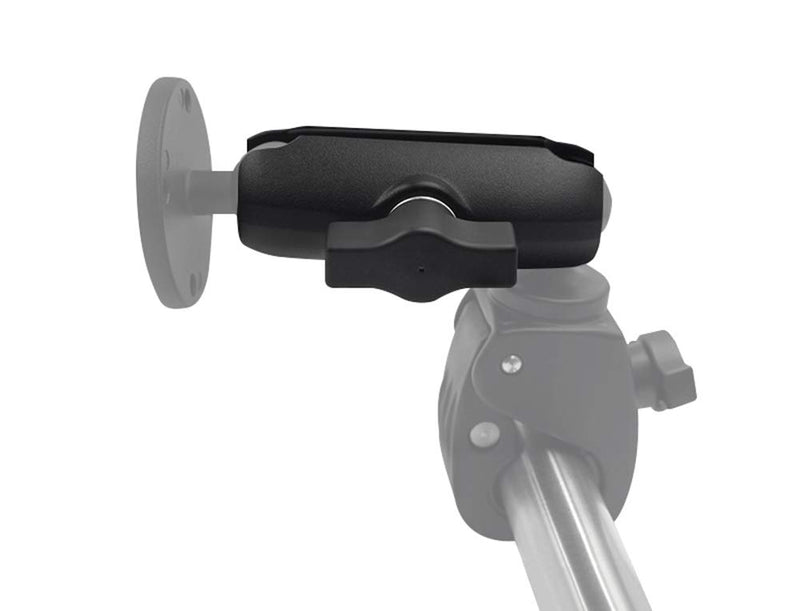 [Australia - AusPower] - Marine Aluminum Double Socket Arm for All Industry Standard 1 inch / 25mm / B Size Ball adapters, Compatible with RAM, Arkon, iBolt and More (3.5 in) 3.5 in 