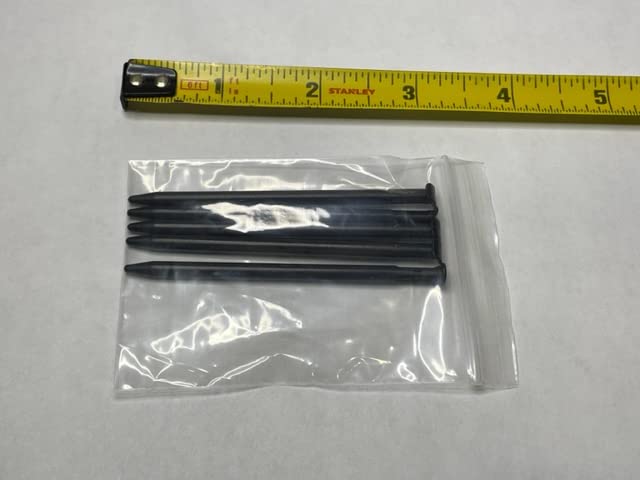 [Australia - AusPower] - 3DS Stylus Pen, Replacement Stylus Compatible with, New Nintendo 3DS Original (not XL) Stylus Pen [5 Pack] (Black) Black 