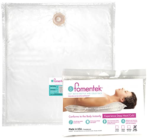[Australia - AusPower] - Fomentek Hot & Cold Water Bottle Therapy Bag, Made in USA, Large (5 Gallon, 21in x 23in) Large (Pack of 1) 