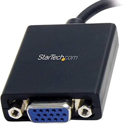 [Australia - AusPower] - StarTech.com Mini DisplayPort to VGA Adapter - Active Mini DP to VGA Converter - 1080p Video - VESA Certified - mDP or Thunderbolt 1/2 Mac/PC to VGA Monitor/Display - mDP 1.2 to VGA Dongle (MDP2VGA) 