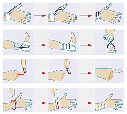 [Australia - AusPower] - Bandage Wrap 16 Pack 2”x 5 Yards Self Adherent Wrap Breathable Self Adhesive Bandage Wrap Rolls Cohesive Bandage Athletic Elastic First Aid Tape for Stretch Athletic, Ankle Sprains, Swelling, Sports Beige 2 Inch (Pack of 16) 
