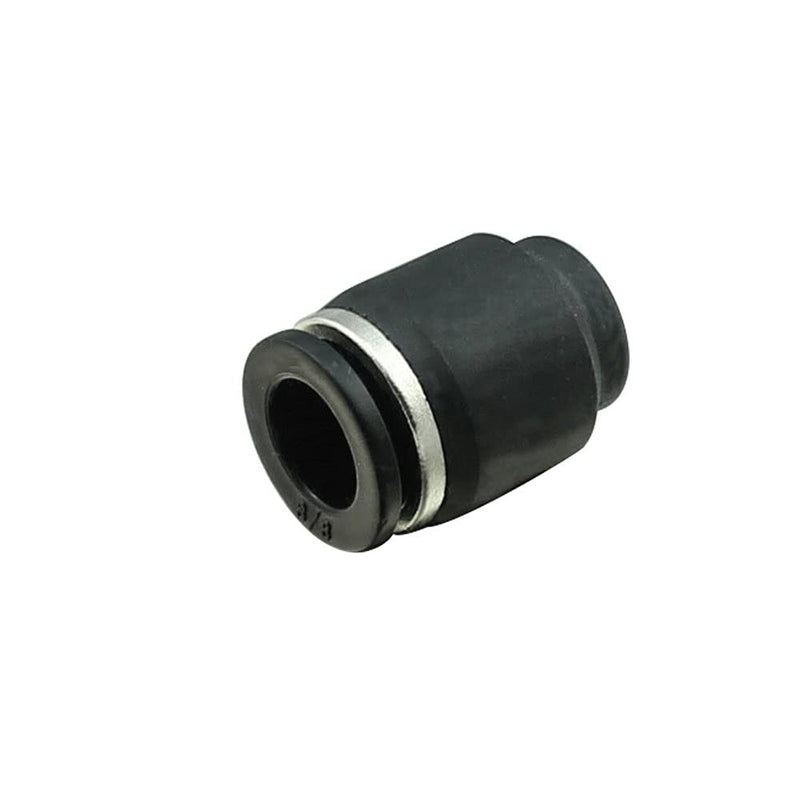 [Australia - AusPower] - Metalwork Plastic Push In To Connect Tubing Quick Cap Plug Fitting, 1/4" Tube OD (Pack of 10) 1/4" Tube OD. Pack of 10 