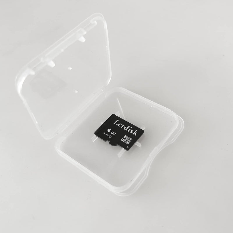 [Australia - AusPower] - Lerdisk Factory Wholesale 3-Pack Micro SD Card 4GB Class 6 MicroSDHC in Bulk with SD Adapter Produced by 3C Group Authorized Licencee (4GB) 4GB Class6 