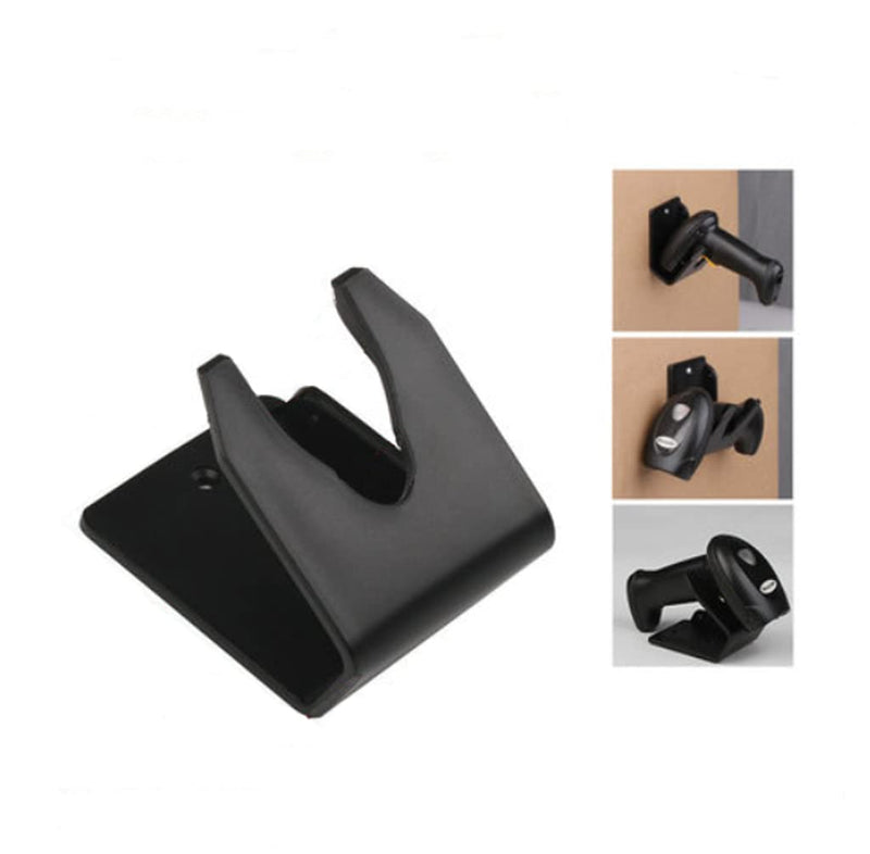 [Australia - AusPower] - Barcode Scanner Holder, Barcode Scanning Bar-Code Reader Holder Rack Bracket Wall Mount Fit for Most Scanner Barcode Scanner Scan Gun Label Reader (A) A 