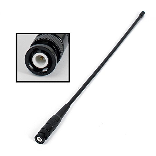 [Australia - AusPower] - VHF/UHF 2M/70CM Antenna HYS-771N BNC Handheld Radio Antenna for ICOM Radio V8 V80 V80E V82 V85 F3S HT-66 HYS-771N 15.6" VHF/UHF 1*BNC HYS-771N 