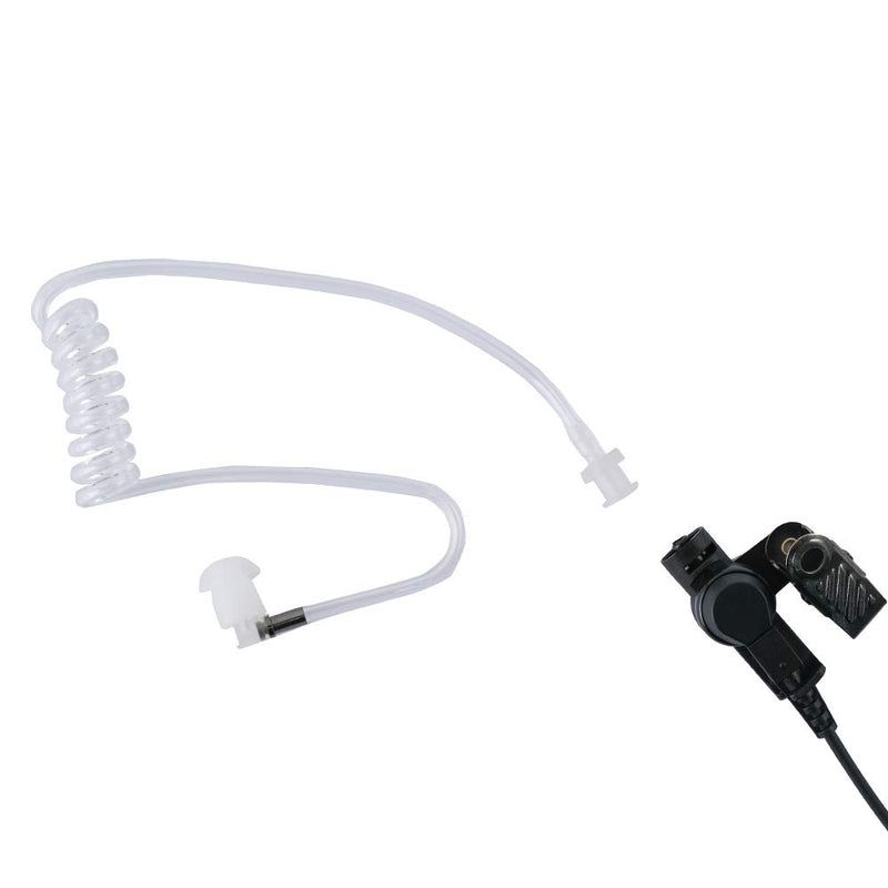 [Australia - AusPower] - Klykon 2 Wire Surveillance Security Acoustic Tube Eeapiece Headset with PTT Mic for Motorola XPR3300e XPR3500 XPR3500e XPR3000 XPR3300 Walkie Talkie 2 Way Radio(2 Pack) 
