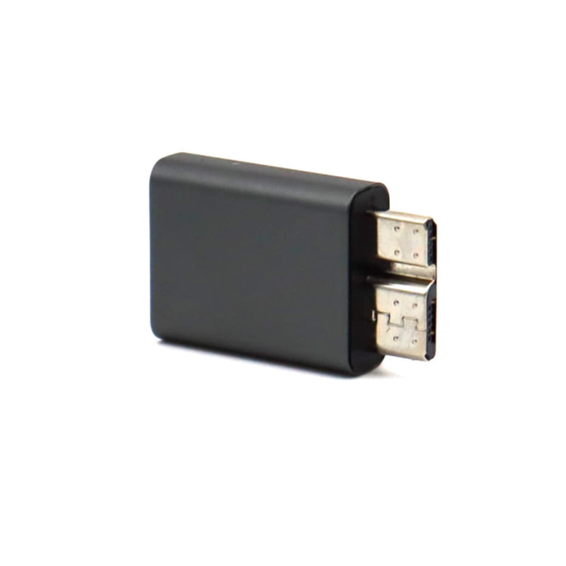 [Australia - AusPower] - USB 3.1 Type C to USB3.0 Mirco B Adapter, USB 3.1 C to USB3.0 Micro-B Charging Data Sync Adapter Converter for Hard Drive Tablet Laptop 