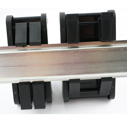 [Australia - AusPower] - ASI 11000 26 to 12 AWG IMDS09M DIN Rail Mount Interface Module, Cable to Wire Transition, 9 Position Male D-Sub Connector to Screw Clamp Terminal Blocks, 1.48" Length 